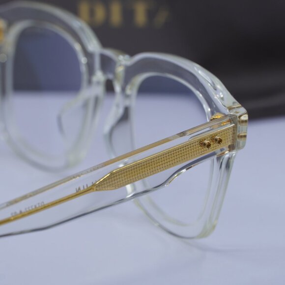 Dita WAYLUN-DTX-722-A-02 Square Eyeglasses - Crystal 48mm - Picture 11 of 12